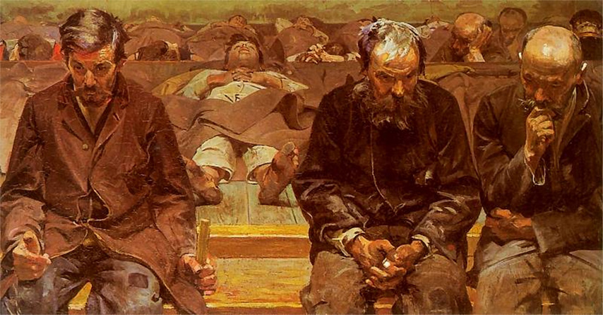 Jacek Malczewski - "Na etapie"